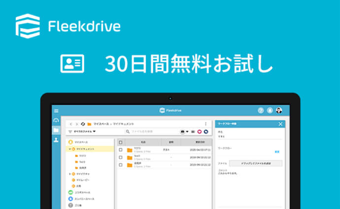 Fleekdrive 30日間日間無料お試し