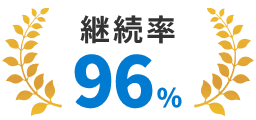 96% retention rate